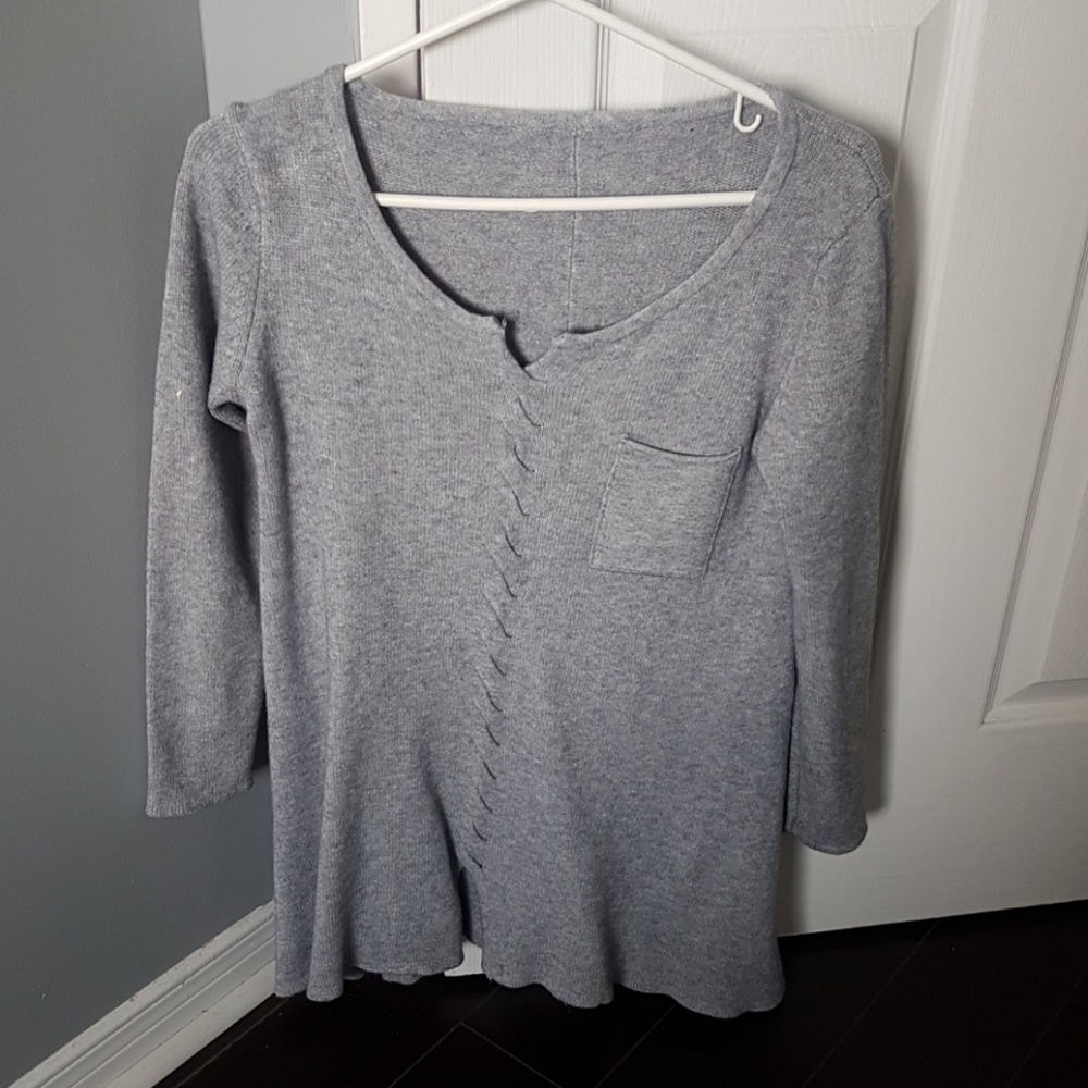 Grey sweater